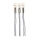 Crystal Lane Rondelle 2 Strand 7in (apx246pcs) 1.5x2.5mm Opaque Gunmetal Luster